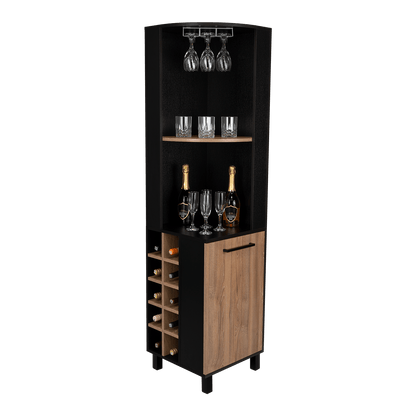 Bar Esquinero Yelper, Wengue Y Miel, Con Dos Entrepaños Una Puerta