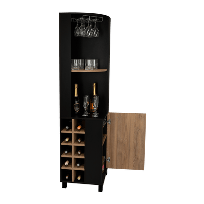 Bar Esquinero Yelper, Wengue Y Miel, Con Dos Entrepaños Una Puerta