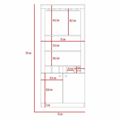 Mueble Bar Arvexa  Wengue