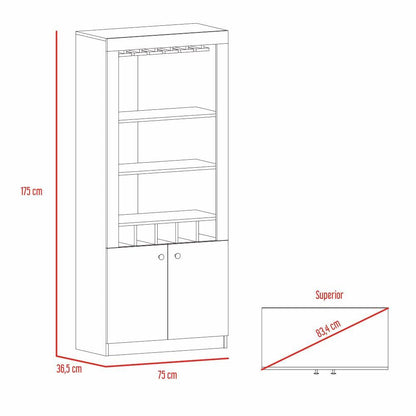 Mueble Bar Arvexa  Wengue