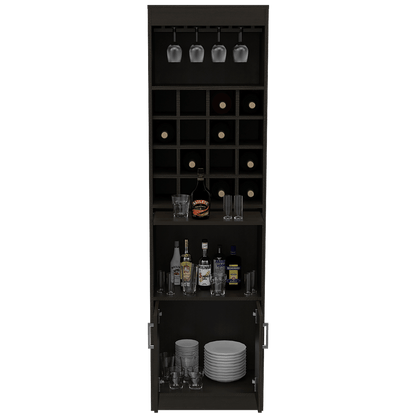 Bar Cronis, Wengue, Con Gran Capacidad De Almacenamiento