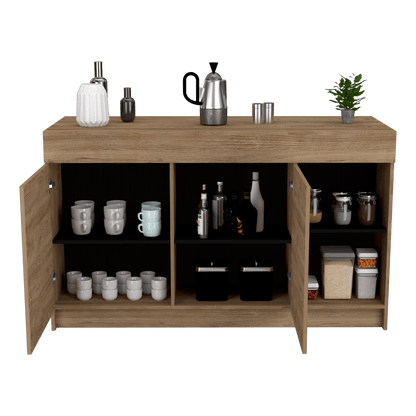 Barra De Cocina Predi Miel Y Wengue