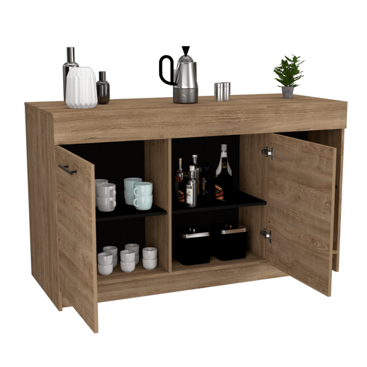 Barra De Cocina Predi Miel Y Wengue
