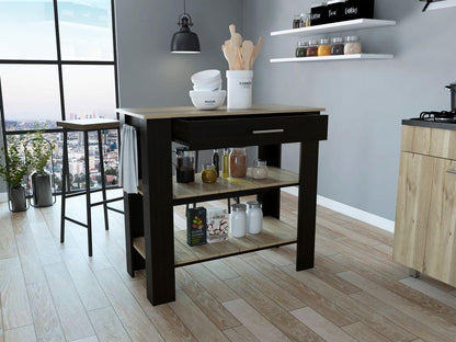 Barra De Cocina Serima Wengue Y Duna
