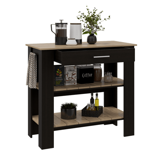 Barra De Cocina Serima Wengue Y Duna