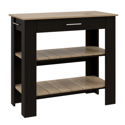 Barra De Cocina Serima Wengue Y Duna