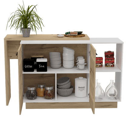 Barra De Cocina Ship Duna Y Blanco