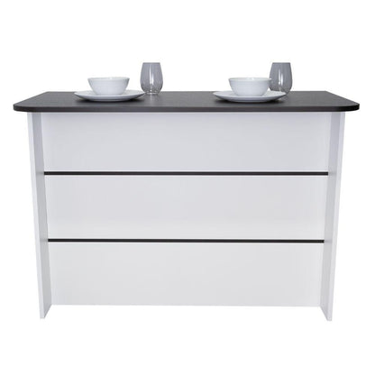 Barra Auxiliar Nimora  Blanco Y Wengue