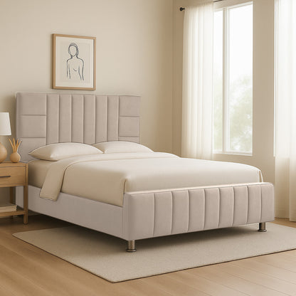 Cama Semidoble Fiora  Beige