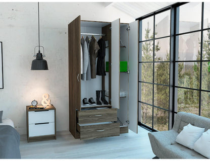 Closet Bornelin Chocolate Y Blanco