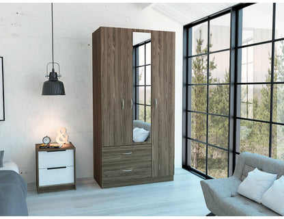 Closet Bornelin Chocolate Y Blanco