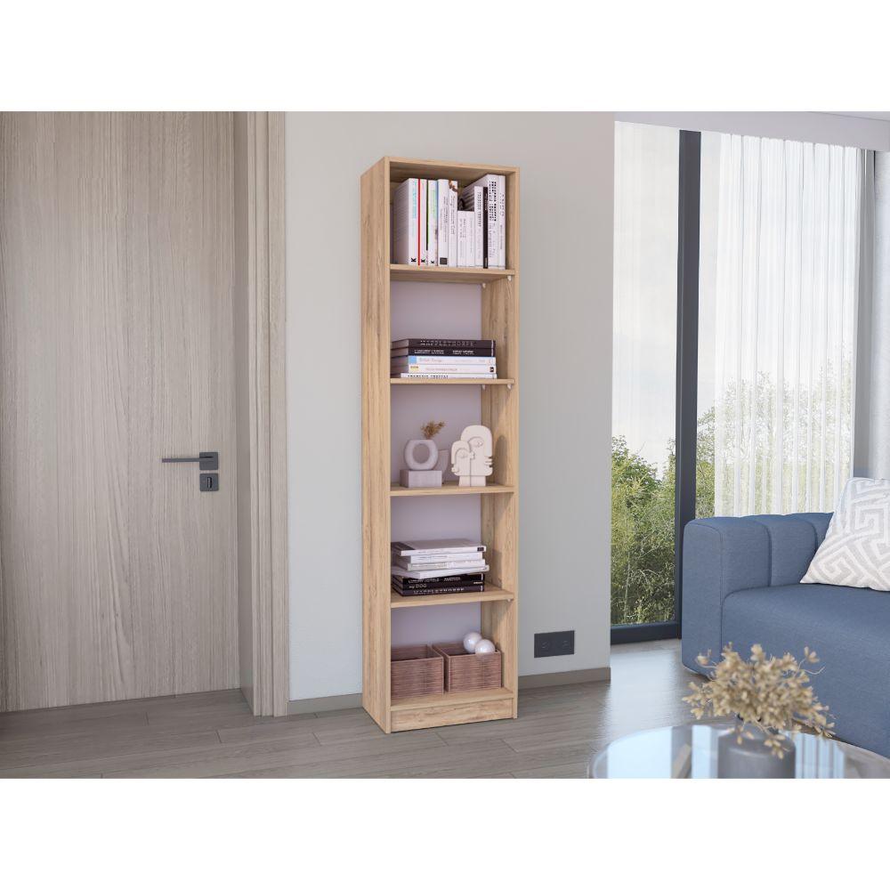 Estante Valuma E2 (1C) Macadamia+Blanco Mq