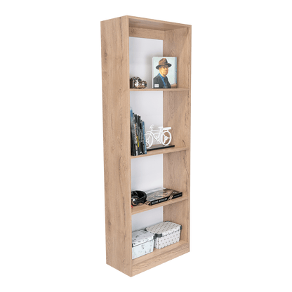 Estante Valuma E1 (1C) Macadamia+Blanco Mq