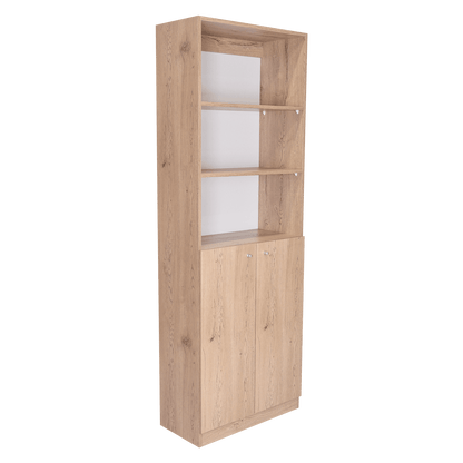 Estante Valuma E4 2P (1C) Macadamia+Blanco