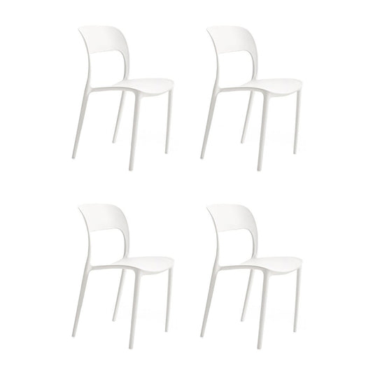 Set x4 Silla Abi Blanco