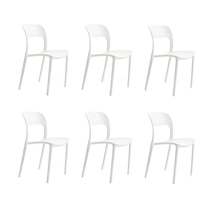 Set x6 Silla Abi Blanco
