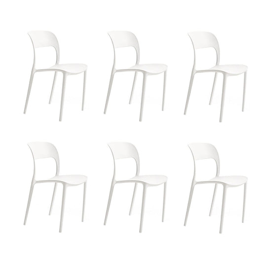 Set x6 Silla Abi Blanco