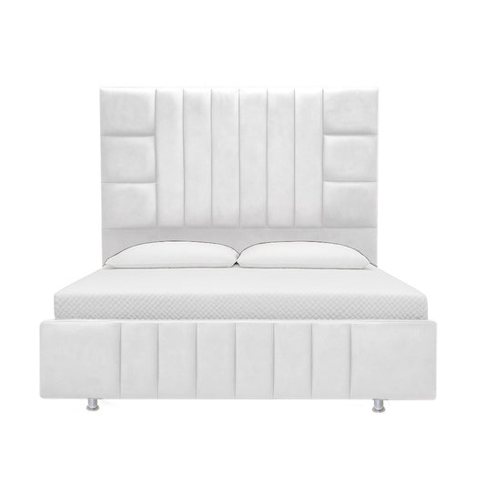 Cama Queen Fiora  Blanco