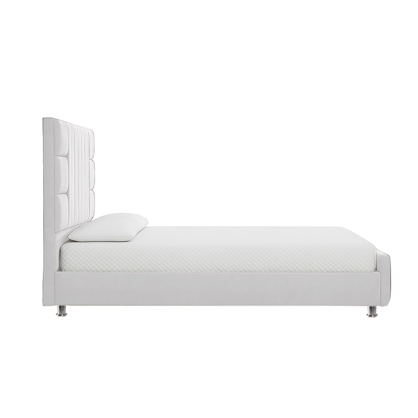 Cama King Fiora  Blanco