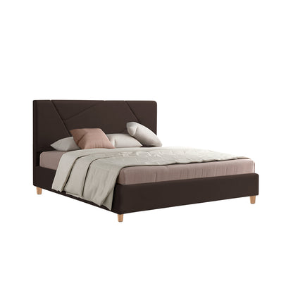 Base Cama Con Espaldar Sencillo Hampton Cafe