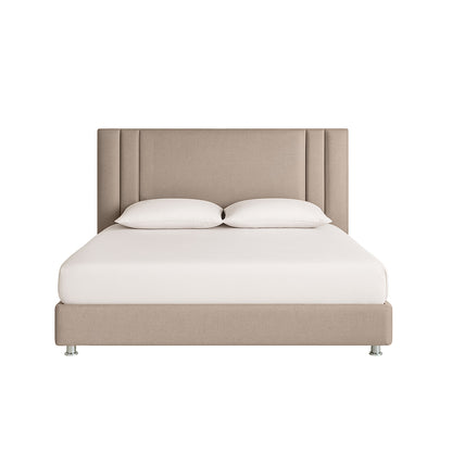 Base Cama Nido con Espaldar Semidoble Infantil Lupe  taupe