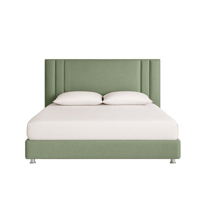 Base Cama Nido con Espaldar Semidoble Infantil Lupe  verde