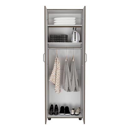 Closet Arenha Nogal Y Blanco