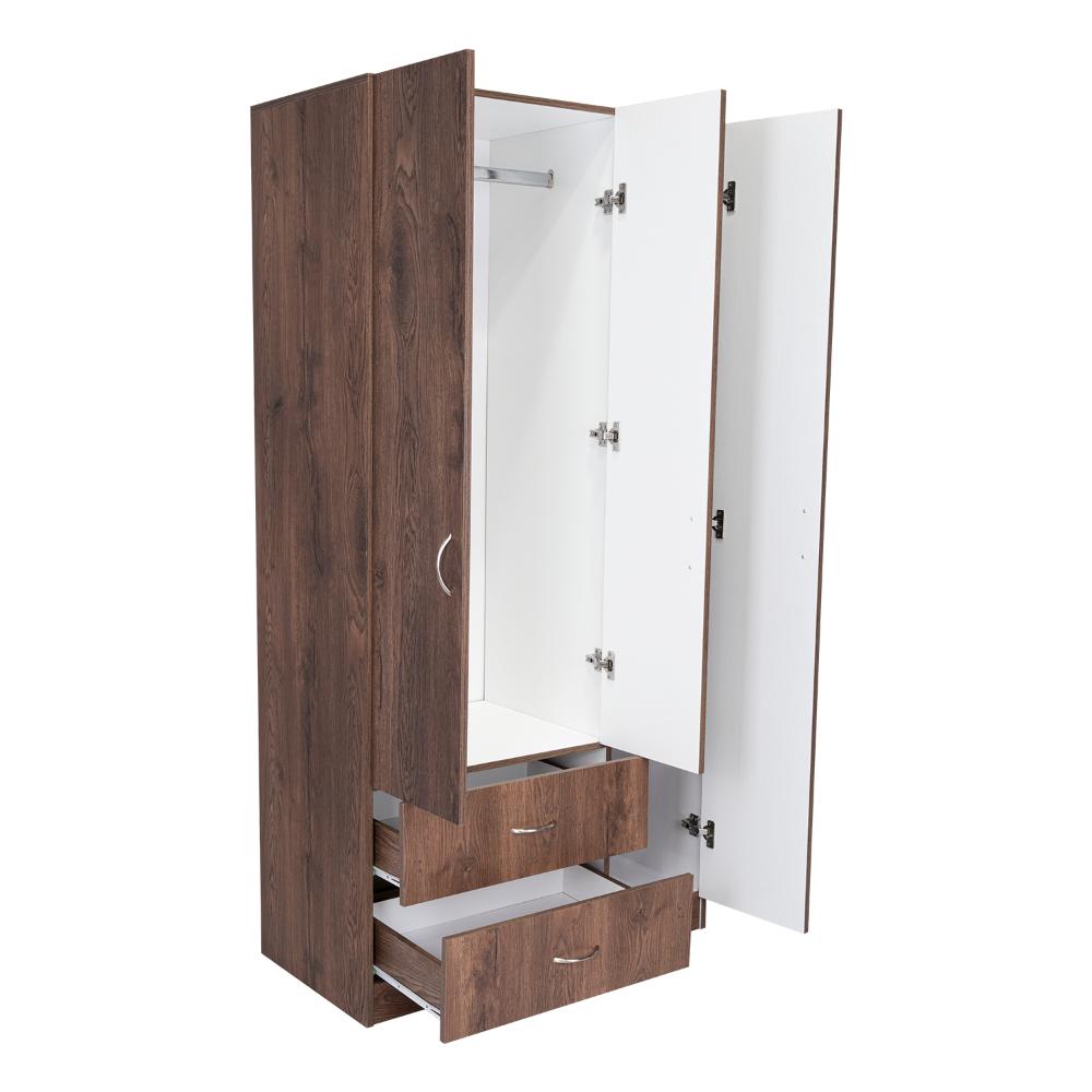 Closet Doreli 180  Bellota Y Blanco