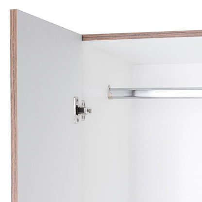 Closet Doreli 180  Bellota Y Blanco