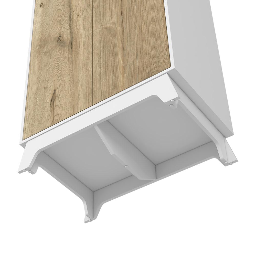 Closet Z81 Ulmari 180  Blanco Y Duna
