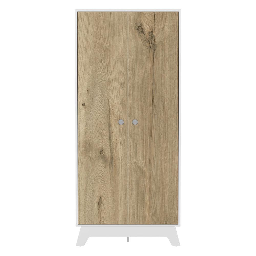 Closet Z81 Ulmari 180  Blanco Y Duna