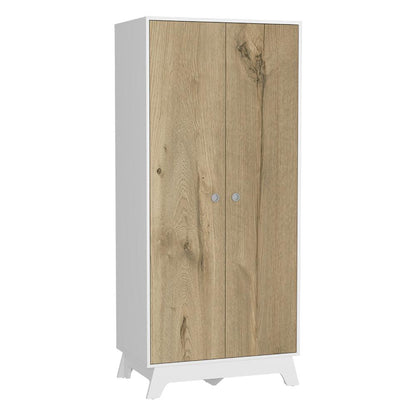 Closet Z81 Ulmari 180  Blanco Y Duna