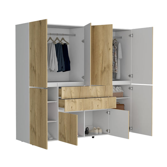 Closet Envelia Duna Y Blanco