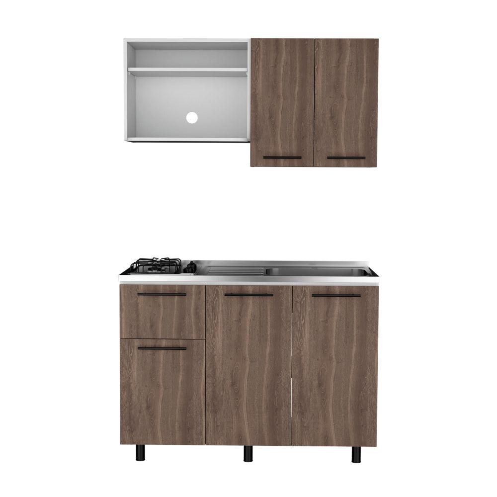 Cocina 120 Kurova  Blanco Meson Derecho