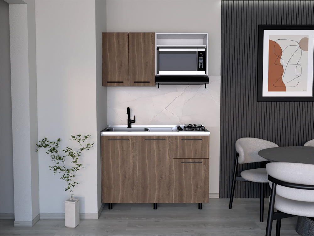 Cocina 120 Kurova  Blanco Meson Izquierdo
