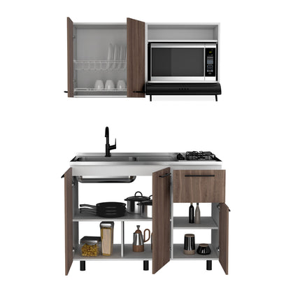 Cocina 120 Kurova  Blanco Meson Izquierdo