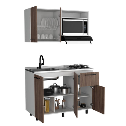 Cocina 120 Kurova  Blanco Meson Izquierdo
