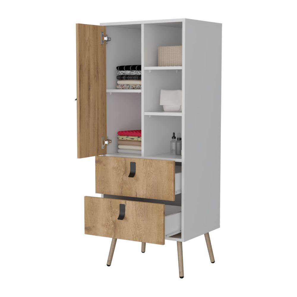 Organizador Huna Macadamia Y Blanco