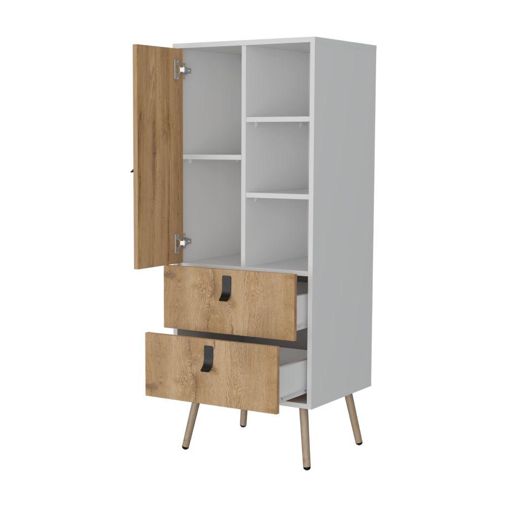 Organizador Huna Macadamia Y Blanco