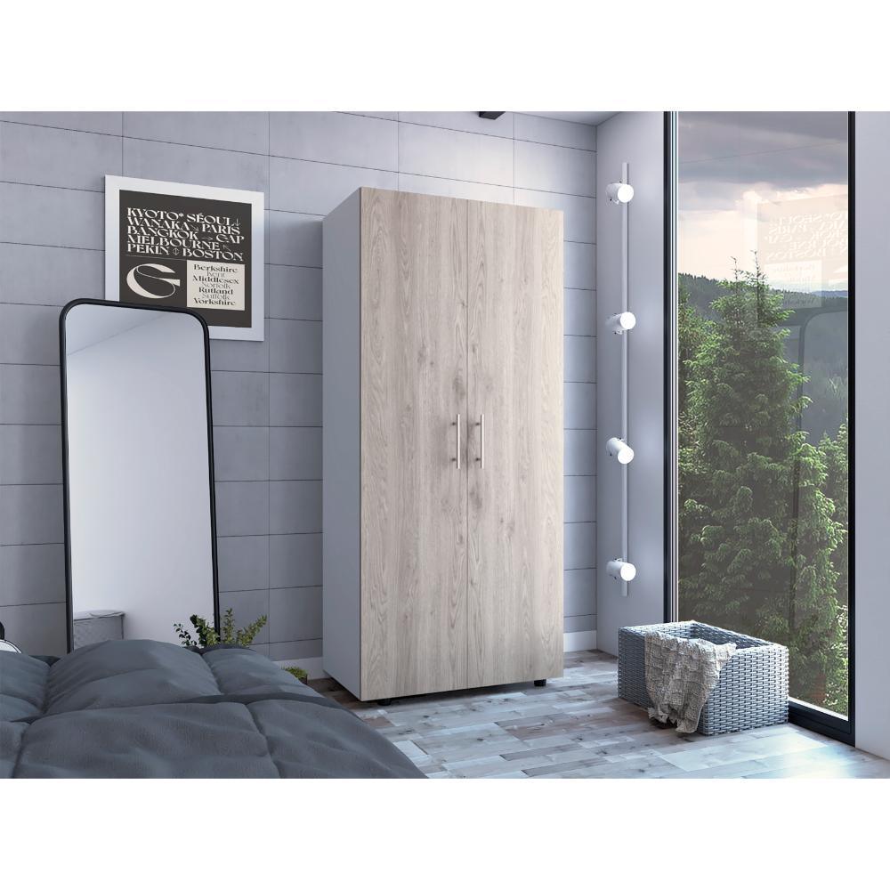 Closet Torma Ceniza Y Blanco