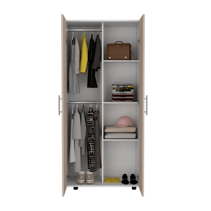 Closet Torma Ceniza Y Blanco
