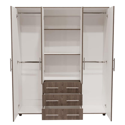 Closet Mureya Chocolate Y Blanco