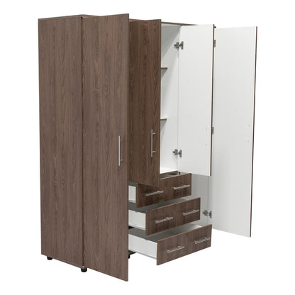 Closet Mureya Chocolate Y Blanco