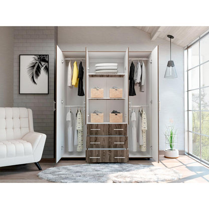 Closet Mureya Chocolate Y Blanco