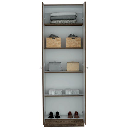Closet 2 Pesil Home Multiusos  Coñac Y Blanco
