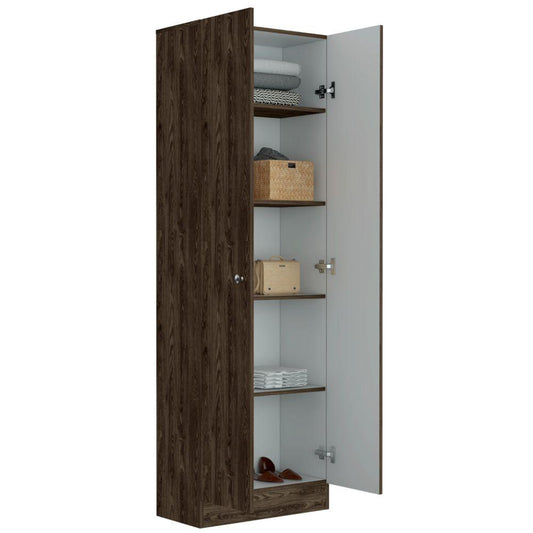 Closet 2 Pesil Home Multiusos  Coñac Y Blanco
