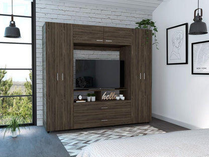 Closet Isvela Z Coñac Y Blanco