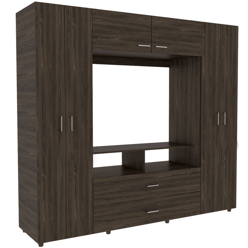 Closet Isvela Z Coñac Y Blanco