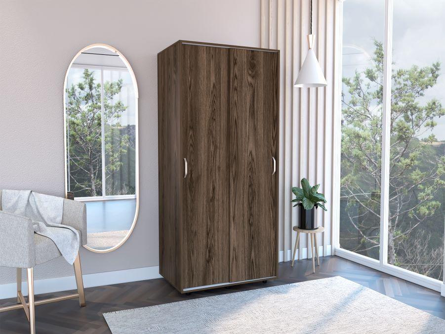 Closet Rofel Chocolate Y Blanco