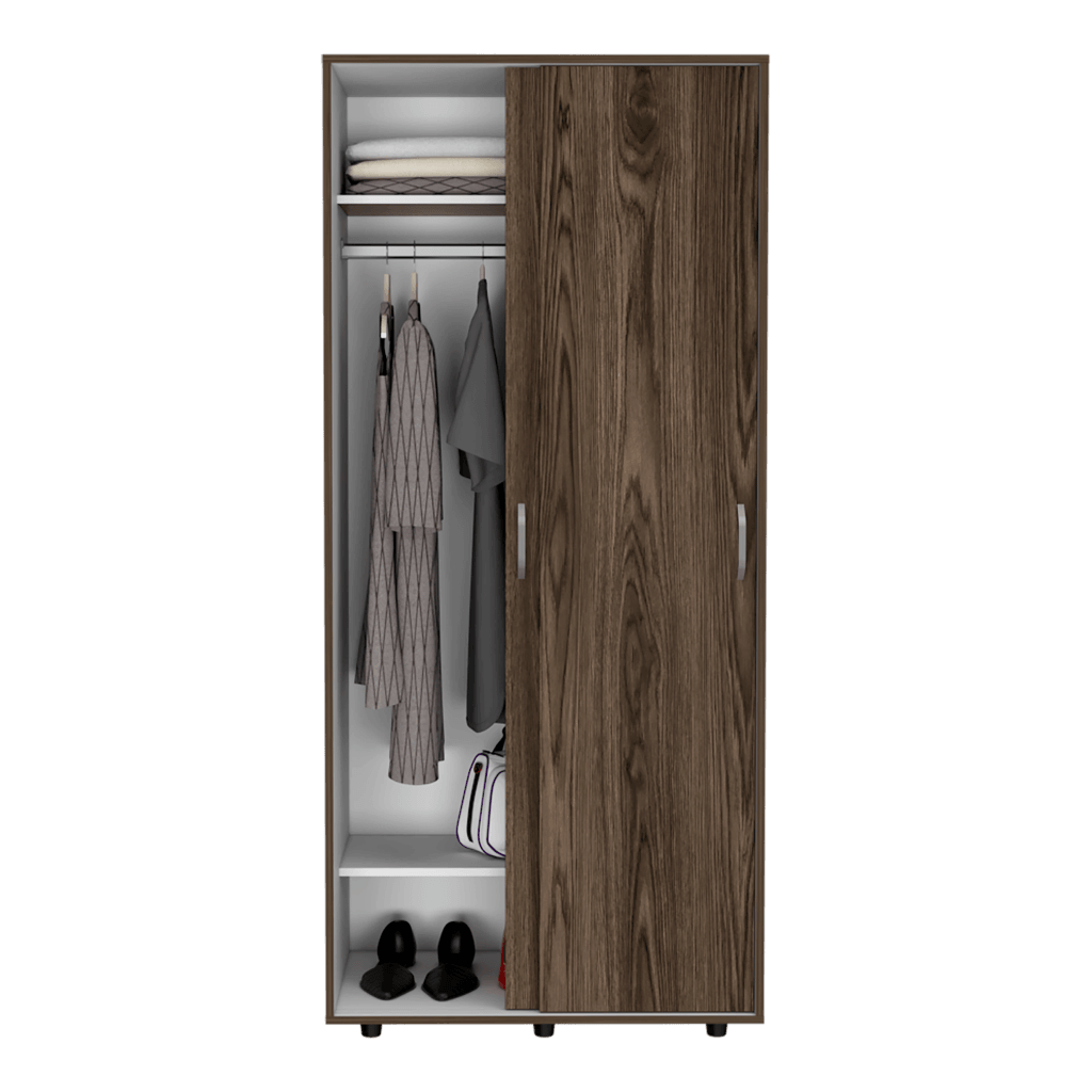Closet Rofel Chocolate Y Blanco